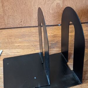 Black Metal Bookends